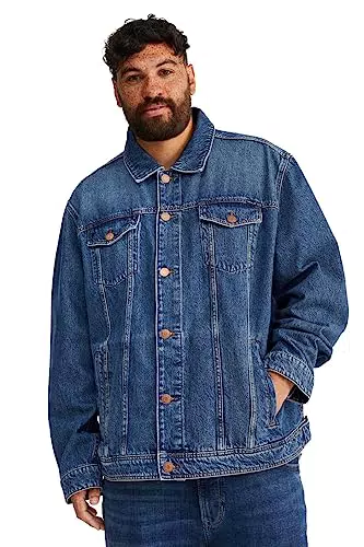 C&A Hombre Cazadora Vaquera Vaqueros - Azul L