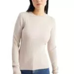 C&A Mujer Jersey Beige Claro X