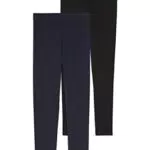 C&A Mujer Leggings Pack: 2 Prendas, 1 Precio Azul Oscuro