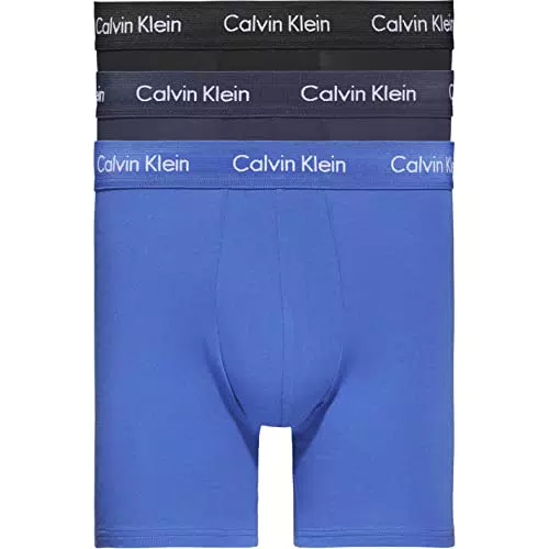 Calvin Klein Hombre Pack de 3 Bóxers Algodón con Stretch