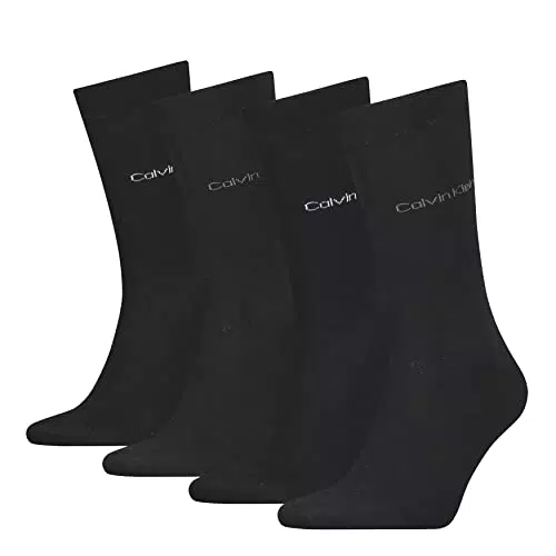Calvin Klein CLSSC Sock, Negro, Talla única para Hombre