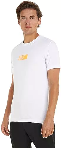 Calvin Klein Jeans Camiseta de Caja Central pequeña S/S