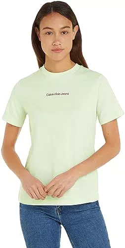 Calvin Klein Jeans Camiseta Recta institucional S-S