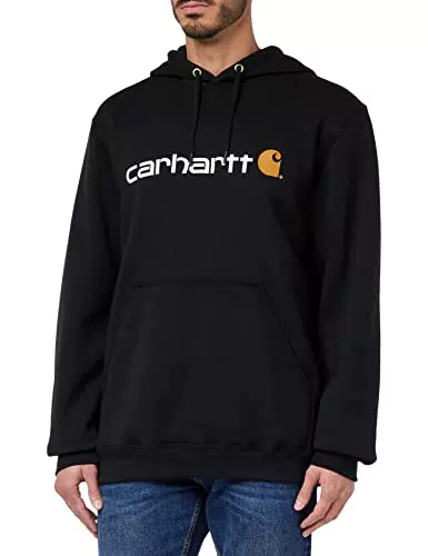 Carhartt Sudadera con logotipo gráfico, tejido de grosor medio