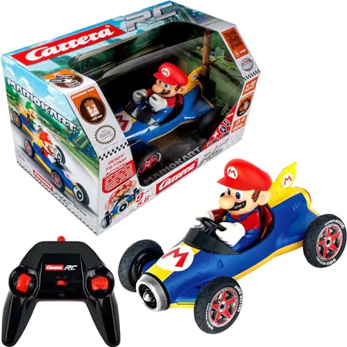 Carrera RC- 2, 4GHz Kart Mach 8, Mario Juguete Coche