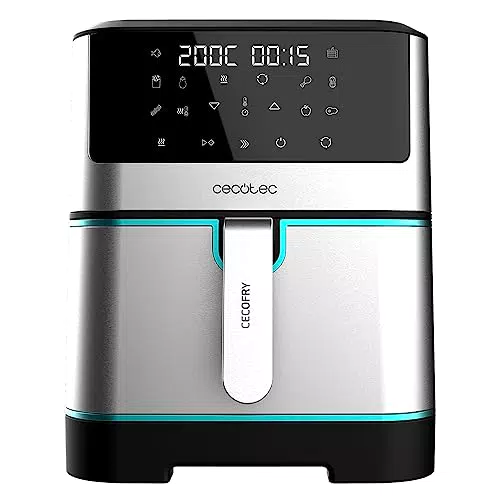Cecotec Freidora de Aire sin Aceite de 8 L Cecofry Supreme 8000 Air Fryer. 1800 W