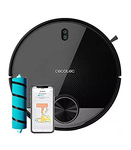 Cecotec Robot Aspirador y fregasuelos Conga 3390, Tecnología láser