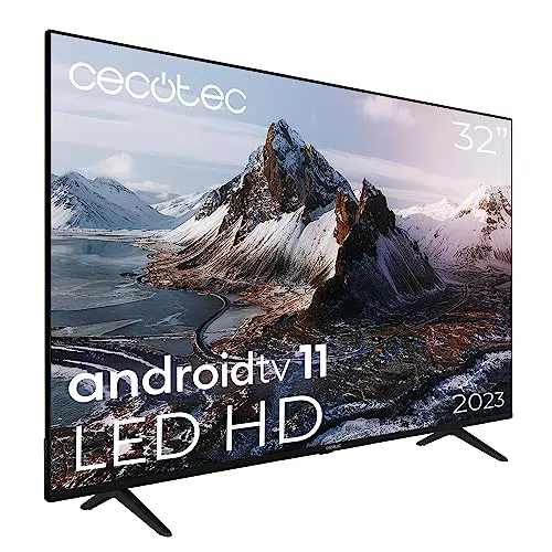 Cecotec Televisor LED 32" Smart TV LED a3 Series ALH30032s. Resolución LED HD