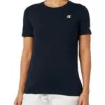 Champion Legacy Basics W-Jersey de algodón Ligero S-S Regular Crewneck Camiseta
