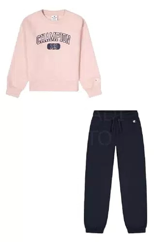 Champion Legacy Sweatsuits G-Bookstore Logo Graphic Ultralight Powerblend Fleece Crewneck Chándal Deportivo