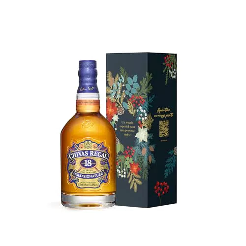 Chivas Regal 18 Años Whisky Edición Regalo con Video Dedicatoria - 700 ml