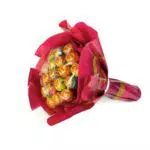 Chupa Chups Flower Bouquet, Caramelo con Palo Original de Sabores Variados