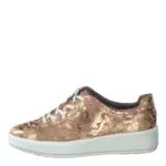 Clarks Layton Pace, Zapatillas Mujer, Rose Gold Suede Interest