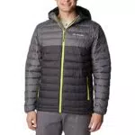 Columbia Hombre Chaqueta con capucha, Powder Lite