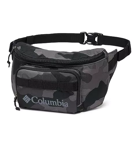 Columbia Zigzag Hip Pack Riñonera, Unisex Adulto, Black Mod Camo