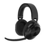 Corsair HS55 WIRELESS CORE Auriculares Ligeros para Juegos - Micrófono Omnidireccional - Transductores de Neodimio - Alcance de Hasta 15 Metros - iCUE - PC
