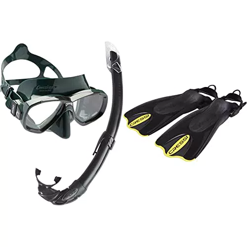Cressi Combo Set Perla Conjunto Combinado de máscara de Buceo y Snorkel