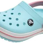 Crocs Crocband Clog K, Zuecos Unisex niños, Ice Blue White