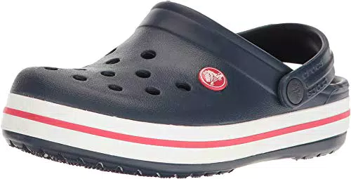 Crocs Crocband Clog K, Zuecos Unisex niños, Navy Red