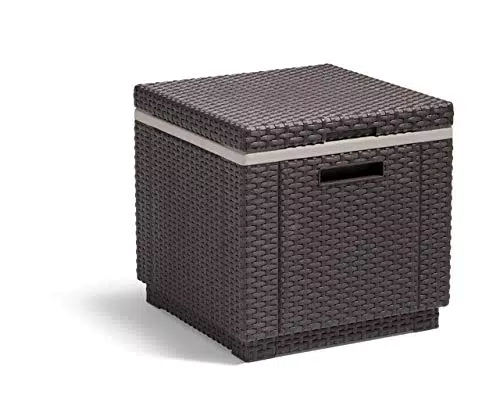 CURVER Keter GF05819 Mesa Nevera para jardín, Marrón