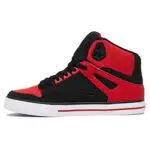 DC Shoes Pure, Zapatillas Hombre, Fiery Red/White/Black