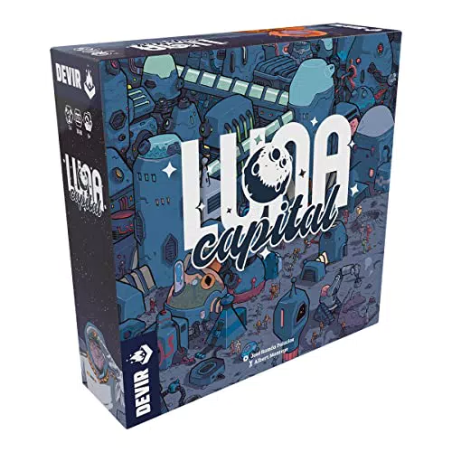 Devir - Luna Capital, Juego de Mesa, Juego de Mesa de Ingenio