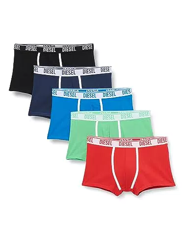 Diesel Calzoncillo UMBX-DAMIENFIVEPACK Boxers AH900+AH5BL+AH89D+AH89R+AH42G L Hombre
