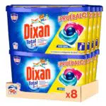 Dixan Total 4+1 Detergente en Cápsulas Jabón para la Ropa