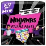 Dodot Ninjamas pañales para Niña 8-12 Años, 54 Unidades