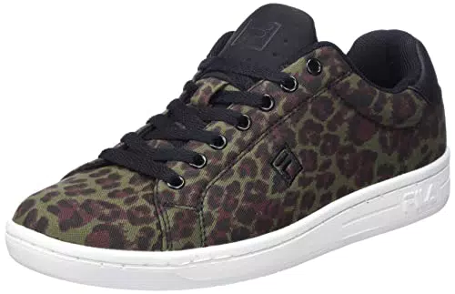 FILA Crosscourt 2 NT A Low wmn, Zapatillas Mujer, Black-Leopard