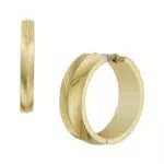 Fossil Pendientes Mujer, Pendientes Plata de Ley, Dorado