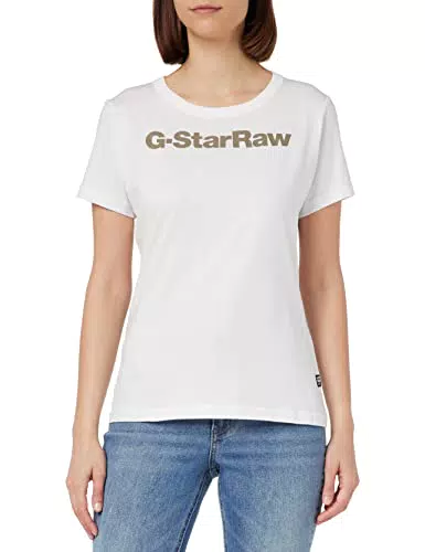G-Star RAW GS Graphic Slim Top, Tops para Mujer, Rosa