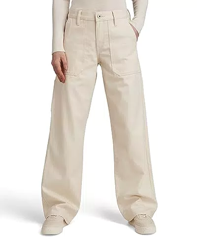 G-STAR RAW Jeans Judee Carpenter Loose Para Mujer, Beige