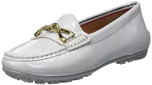 Geox D Kosmopolis + Grip, Mocasin Mujer, Color Gris