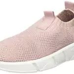 Geox J Aril Girl E, Sneakers para Niña, Rosa