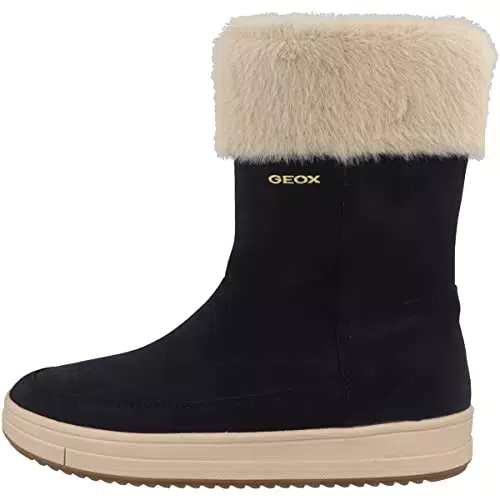 Geox J Rebecca Girl WPF B, Sneakers, Azul Dk Navy
