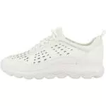 Geox Spherica, Zapatillas Mujer, Blanco