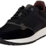 Geox U Vicenda D, Zapatillas Hombre, Black Bordeaux