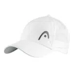 Head Pro Player Cap, Gorra Unisex Adulto, Blanco, Talla Única