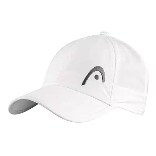 Head Pro Player Cap, Gorra Unisex Adulto, Blanco, Talla Única