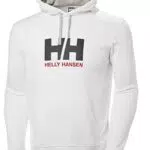 Helly Hansen Hh Logo Hoodie Sudadera, Blanco, S Hombre