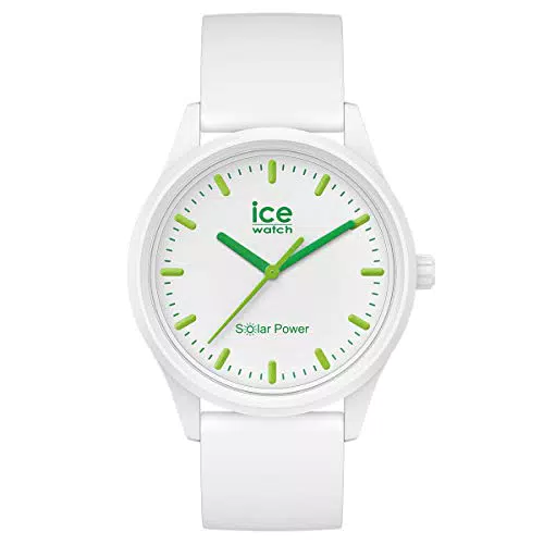 Ice-Watch - ICE solar power Nature - Reloj blanco para Mujer con Correa de silicona - 018473