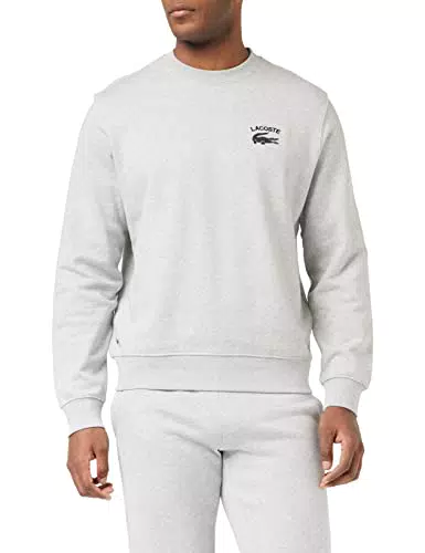 Lacoste Sh9659 Sudaderas, Plata China, 5X-Large para Hombre