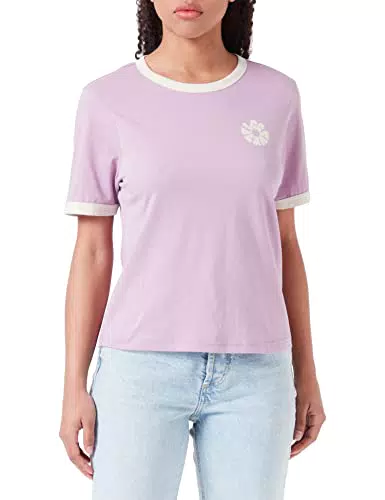 Lee Té Gráfico de Shrunken, Camiseta Mujer, Morado