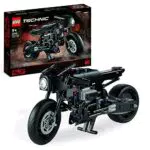 LEGO 42155 Technic The Batman: BATMOTO, Moto de Juguete para Construir