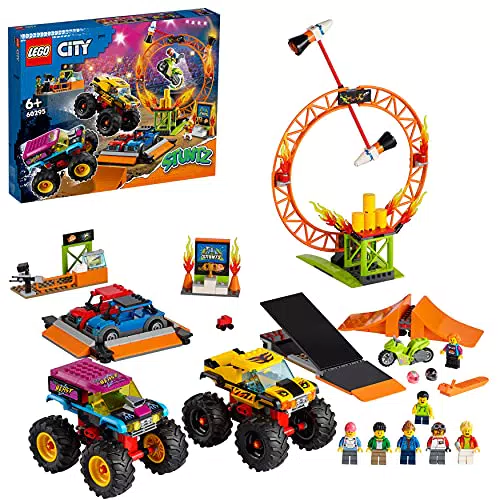 LEGO 60295 City Stuntz Espectáculo Acrobático, Arena