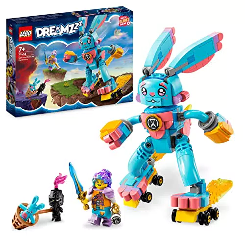 LEGO 71453 DREAMZzz Izzie y el Conejo Bunchu, Juguete de Construcción