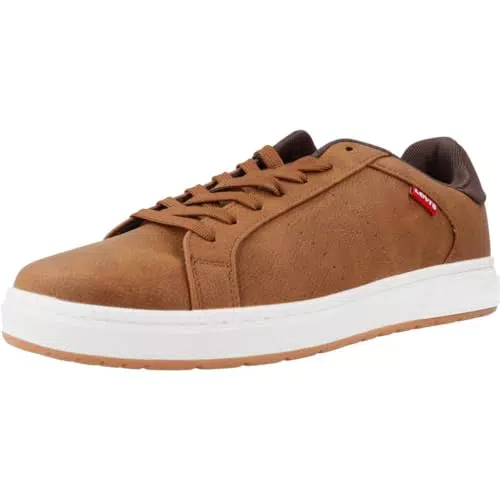 Levi's Piper, Sneakers Hombre, Medium Brown