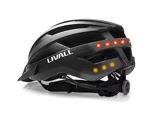 Livall MT1 Neo: casco de bicicleta inteligente con luz de freno y sistema de luz LED