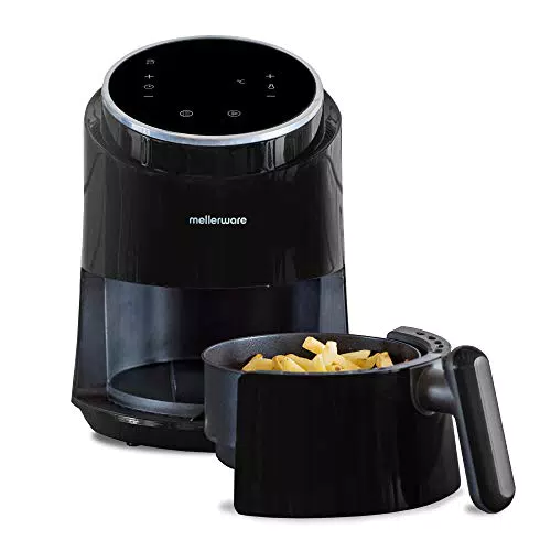 Mellerware - Freidora sin Aceite Crunchy! 1230W, 7 Programas Predefinidos